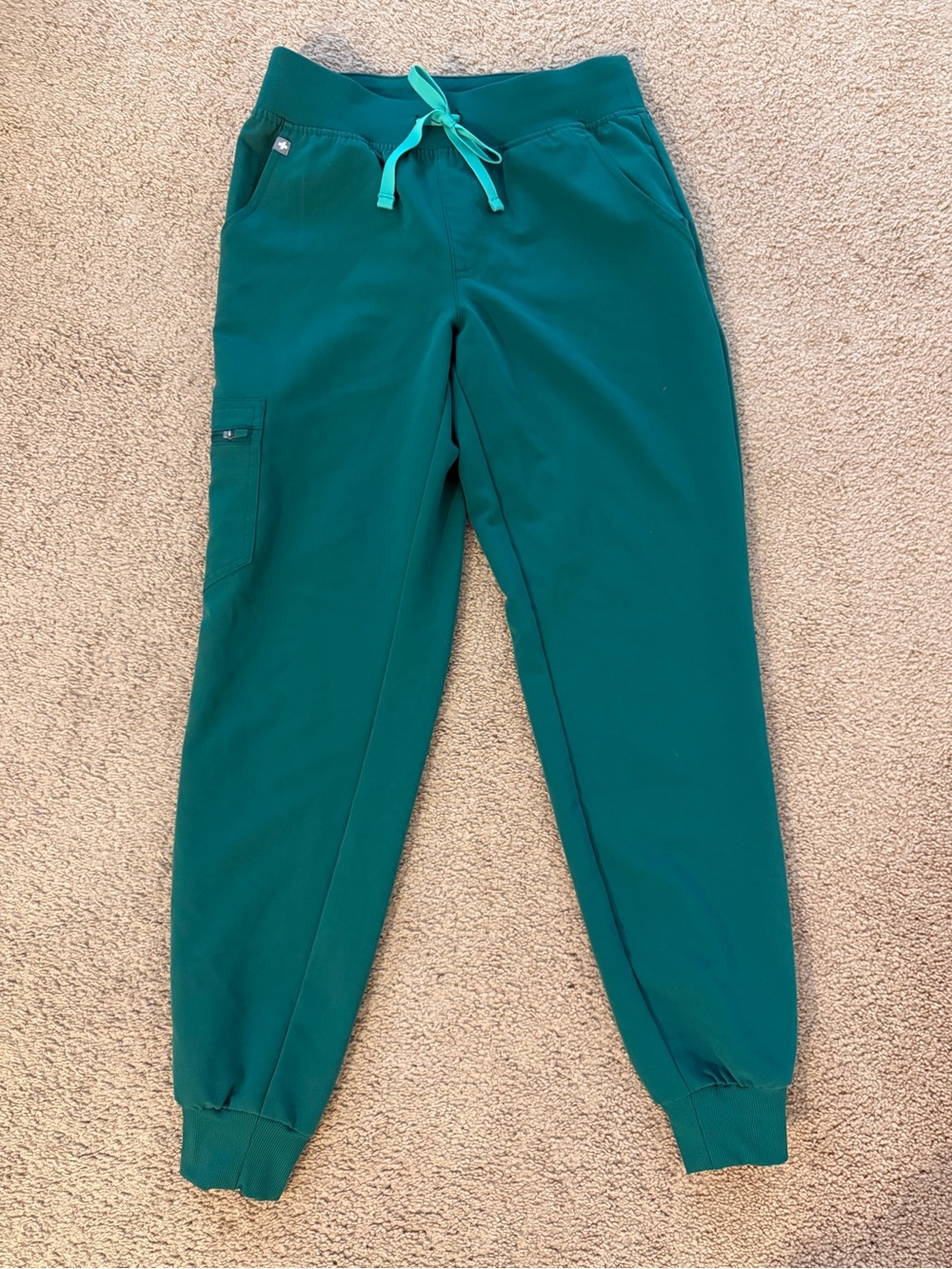 Figs Hunter Green Zamoras Size XS